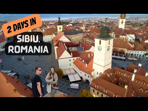 How to Spend 2 days in Sibiu, Romania! And, traditional Romanian Food!