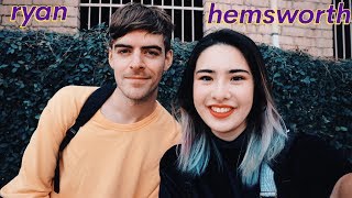 RYAN HEMSWORTH Interview- introvert, WEDIDIT, studying journalism, humor, childhood