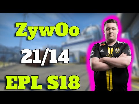 Vitality ZywOo 21/14 vs NIP Nuke CSGO POV HIGHLIGHTS @ ESL Pro League Season 18