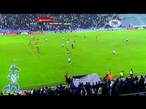 GOL HD | Velez 2 Vs Nacional 2 | Libertadores 2014 | 8vo VUELTA | CORREA (2)