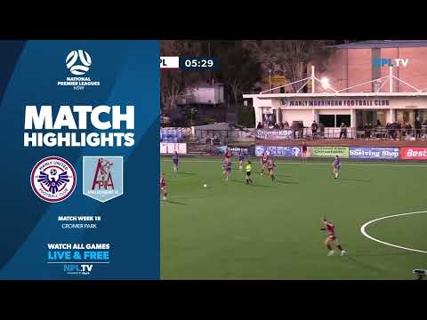 NPL NSW Women's Round 18 Highlights – Manly United v APIA Leichhardt