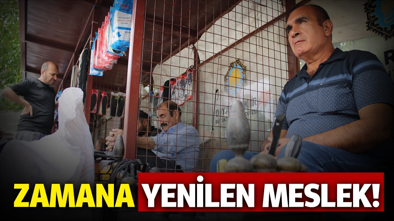 Diyarbakır’da zamana yenilen meslek!