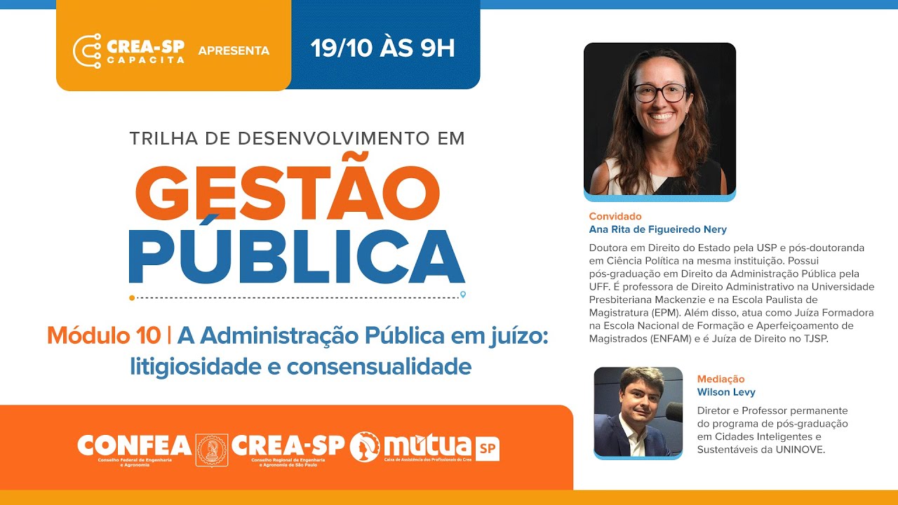 Gestão Pública | #Aula10 - A Administração Pública em juízo: litigiosidade e consensualidade
