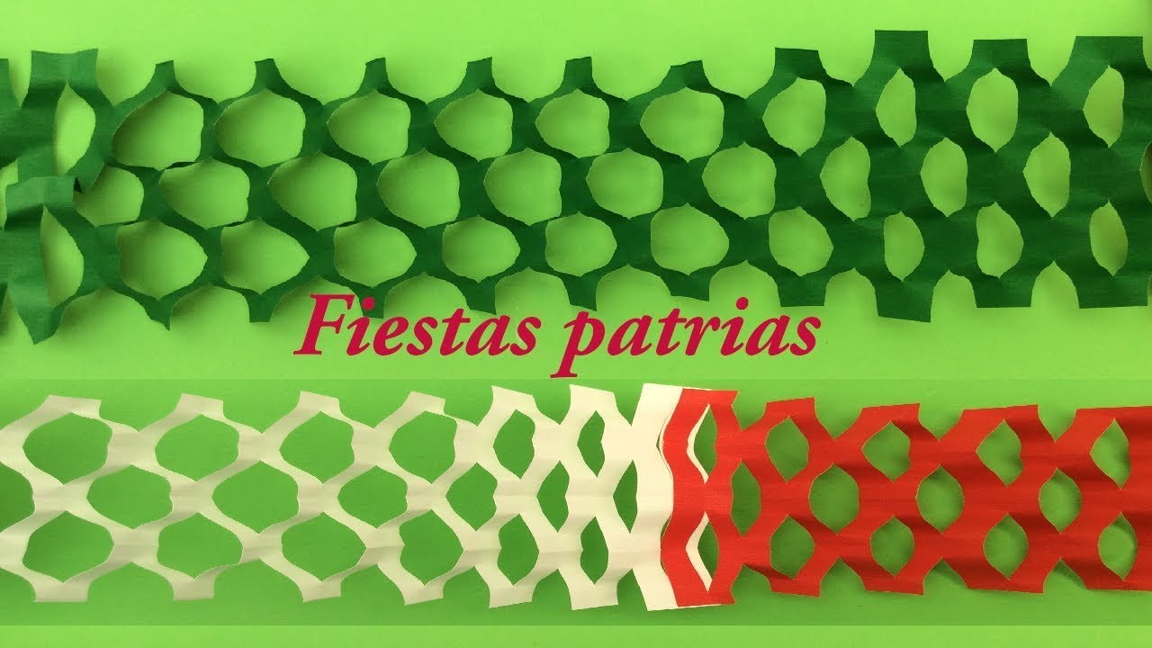 Watch Adornos para fiestas Patrias | Decoraciones para fiesta mexicana | PapelyManualidades Now Adornos para fiestas Patrias | Decoraciones para fiesta mexicana | PapelyManualidades