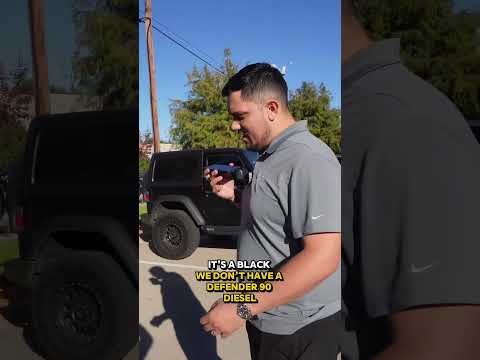 would you react if someone actually put DIESE 130000 Defender sales dealership defender negotiation