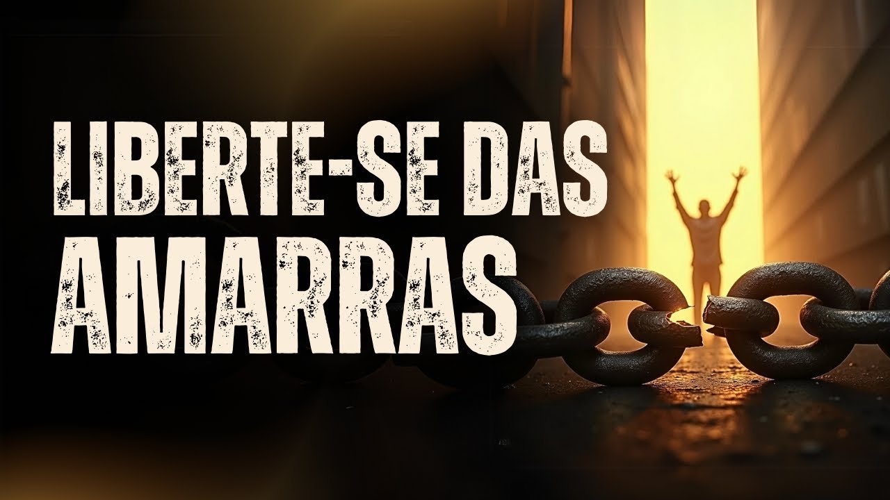 VOCÊ TEM CONSCIÊNCIA DAS CORRENTES QUE TE PRENDEM? LIBERTE-SE HOJE DE TUDO QUE TE PARALISA!