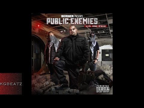 Lil Evil x Berner x Aftah Sum ft. The Jacka - In The Mob [New 2016]