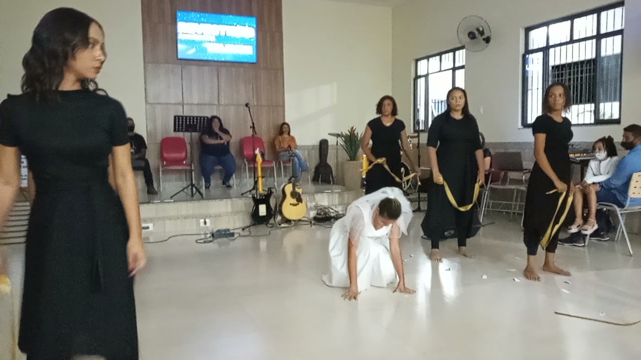 Santificação Elaine Martins (Teatro) Ministério de dança e teatro Semear't.