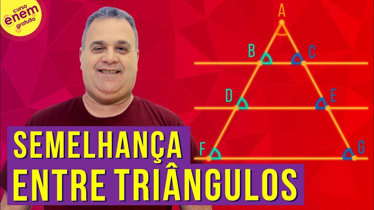 SEMELHANÇA ENTRE TRIÂNGULOS | Resumo de Matemática para o Enem