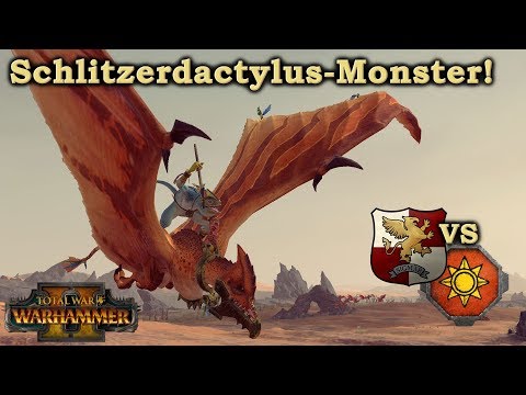 Schlitzerdactilus Monster! Echsenmenschen vs Imperium - Total War: Warhammer 2 Deutsch #358