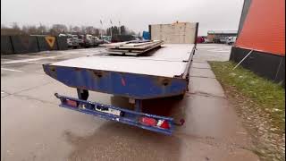 Hoffmann LPR 13.6T PLATFORM L=6008 mm flatbed trailer for sale - Image 4 | Autoline GB Hoffmann LPR 13.6T PLATFORM L=6008 mm flatbed trailer | Image 4 - Autoline