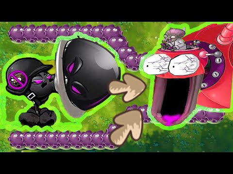 Doom Gatling Pea Vs All Shroom PvZ Vs Doom Golden Dr Zomboss Plants Vs Zombies mod Doom Plants hack