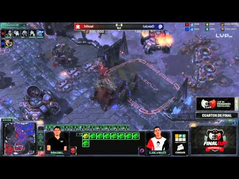 Cuartos de final StarCraft II: Mikoel vs LoLvsXD (TvZ) - Final Cup 3