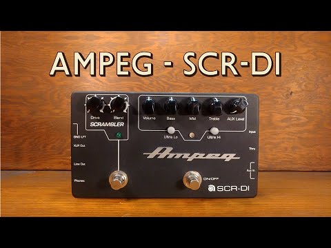 Преамп для бас-гитары AMPEG SCR-DI - фото 1 - id-p2525023481