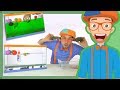 1 Hour Blippi Compilation Educational Videos For Children Sink Or Float