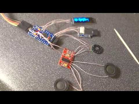 Arduino PSG AY 3 8912 player with OLED.