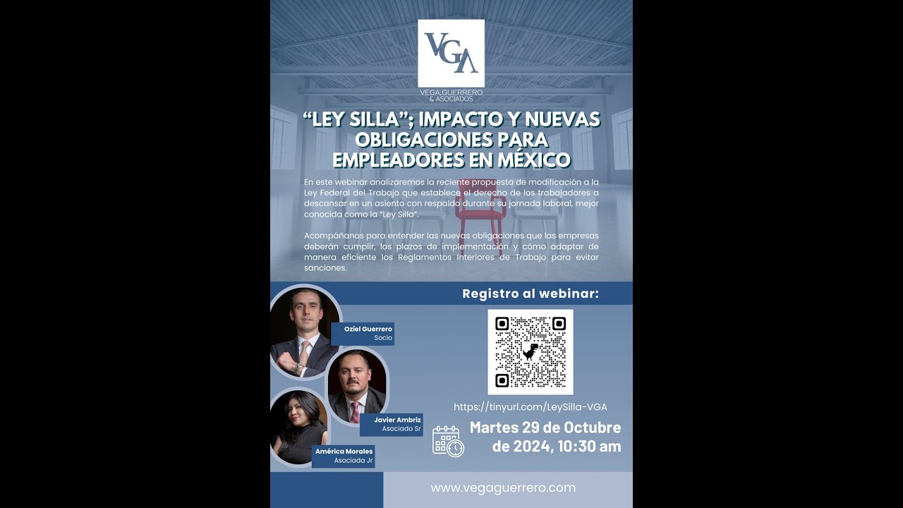 “Ley Silla”; Impacto y Nuevas Obligaciones para Empleadores en México