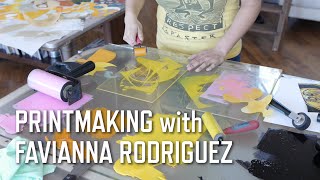 Printmaking with Favianna Rodriguez | KQED Arts