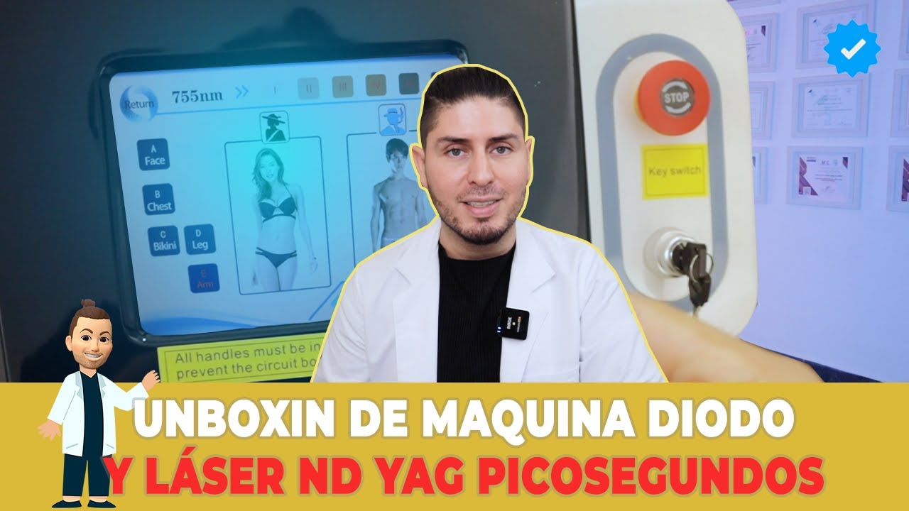 UNBOXING MAQUINA DIODO Y LÁSER PICOSEGUNDOS | Doctor Lemus