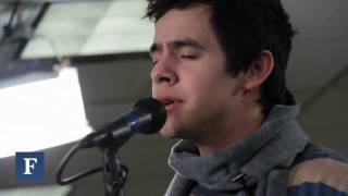 David Archuleta Performs &quot;Have Yourself A Merry Little Christmas&quot; for Forbes