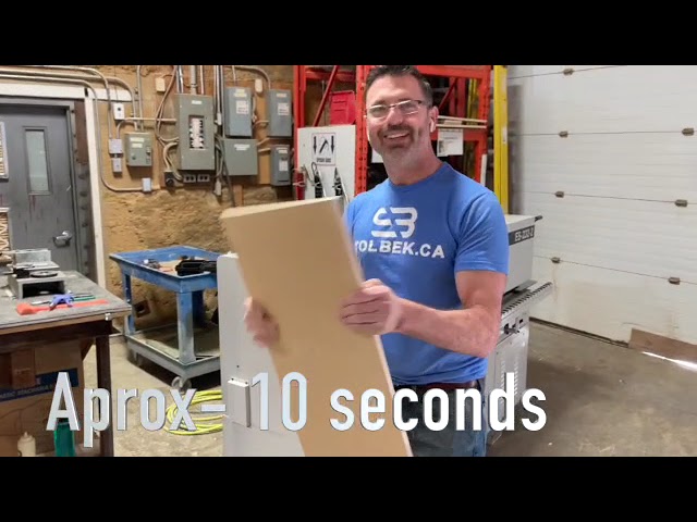 Ultimate Edge Sander vs. Hand Sanding