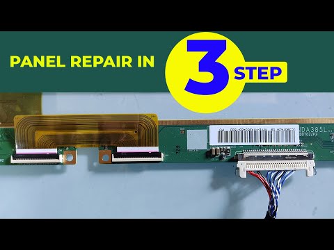 Open cell panel repair