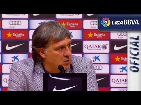 Rueda de Prensa de Tata Martino tras el FC Barcelona (2-1) Villarreal CF - HD