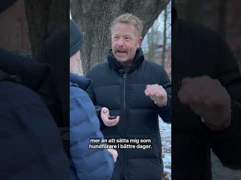 Här får Expressens reporter en stöt av hundhalsband