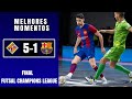 Barcelona 1-5 Palma Mallorca  - Final UEFA Futsal Champions League  2023/2024 - Melhores Momentos