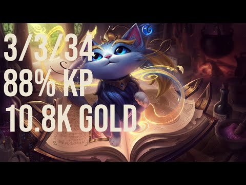 아이러니zz Yuumi Support vs Tahm Kench KR 11.14 Challenger Replay