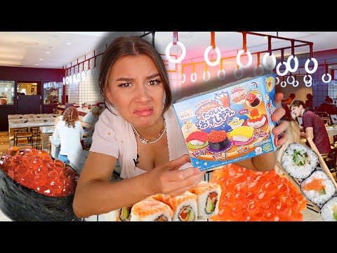 MAKING SUSHI OUT OF POWDER? - POPIN COOKIN PART 2