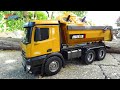 Rc Construction Huina 1573 Remote Control Dump Truck Unboxing CarsTrucks4Fun