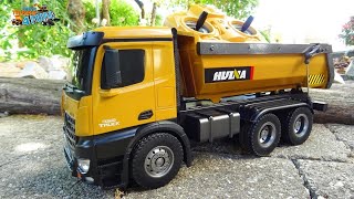 Rc Construction | Huina 1573 Remote Control Dump Truck | Unboxing | Cars Trucks 4 Fun