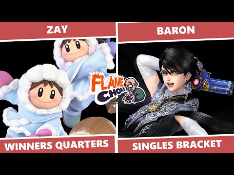Flame Choke 19: Winners Quarters - Zay (Ice Climbers) Vs Baron (Bayonetta) SSBU Singles