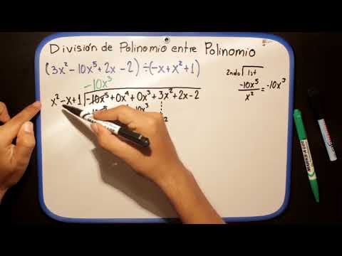 División de polinomios (división larga) - Parte 2