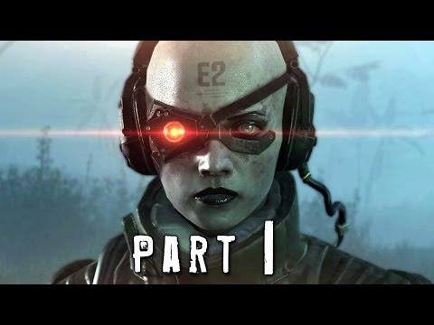 Metal Gear Solid 5 Phantom Pain Walkthrough Gameplay Part 1 - Quiet (MGS5)