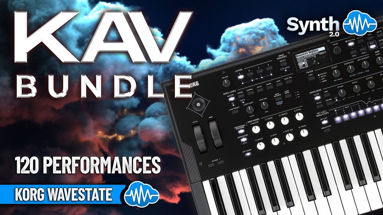 TPL084 - KAV Bundle - Korg Wavestate / mkII / Se / Native - Video Preview 1