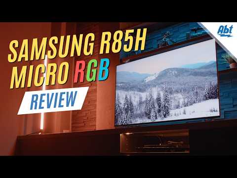 2026 Samsung R85H Micro RGB TV Review