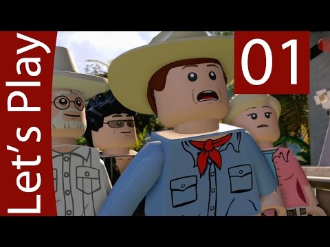 Let's Play LEGO Jurassic World - Complete Gameplay Walkthrough - Part 1 HD