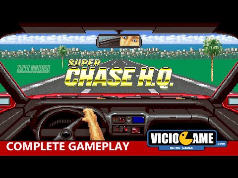 🎮 Super Chase H.Q. (Super Nintendo) Complete Gameplay
