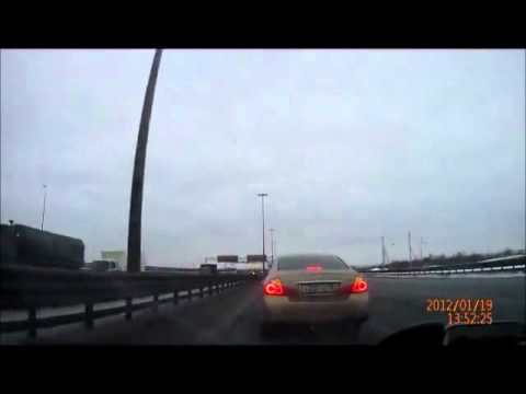 Bezmyślność na autostradzie