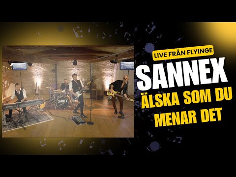 Sannex - Älska som du menar det - live från Flyinge