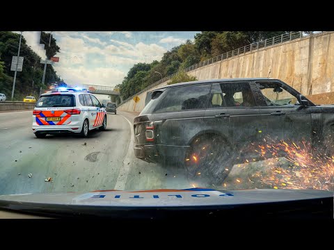 Top 4 Meest Waanzinnige Politie Achtervolgingen Met HOGE Snelheid! (2024)