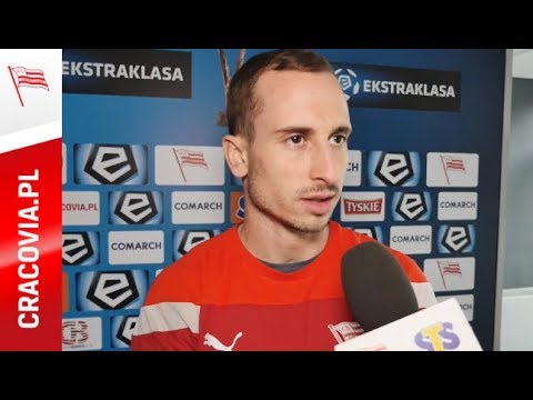 Matic Fink przed meczem z Legią Warszawa (23.02.2018)