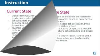 Training: Expansion of Canvas learning management system