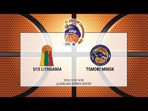 Xiaomi Christmas Cup 2018: U16 final: U15 Lithuania vs Tsmoki Minsk