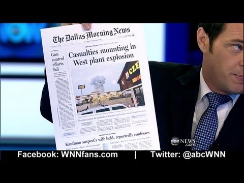 Deadly Explosion at Texas Fertilizer Plant