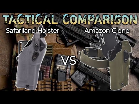 TACTICAL COMPARISON |Safariland Holster vs Amazon Clone|