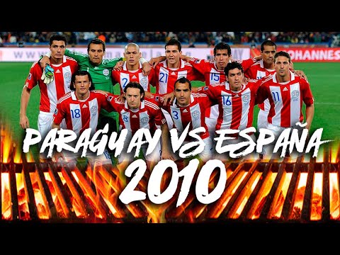 Remembering Paraguay VS Spain from 2010.