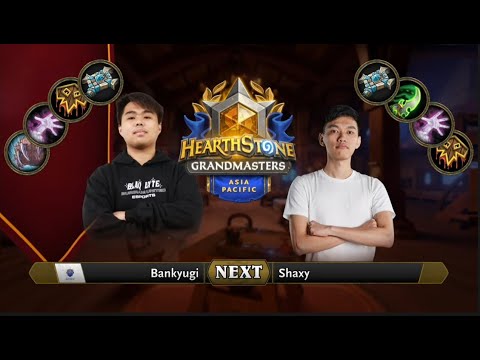 Bankyugi vs Shaxy | 2021 Hearthstone Grandmasters Asia-Pacific | Decider | Season 2 | Week 2
